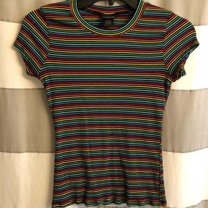 Rainbow Striped T-Shirt